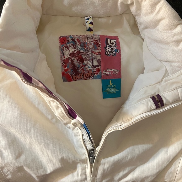 BURTON Girls Ski/Snowboard Jacket, Size M (Age 10) - Picture 3 of 5